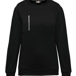 Unisex Day To Day Contrasting Zip Pocket Sweat, miniatyr 4