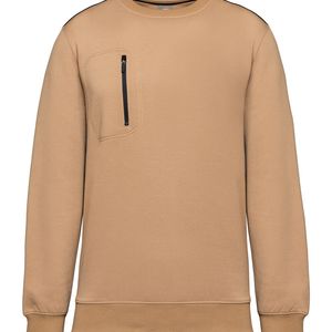 Unisex Day To Day Contrasting Zip Pocket Sweat, miniatyr 6