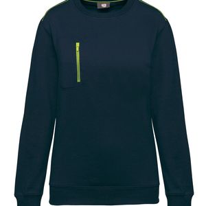 Unisex Day To Day Contrasting Zip Pocket Sweat, miniatyr 7