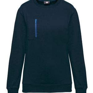 Unisex Day To Day Contrasting Zip Pocket Sweat, miniatyr 8