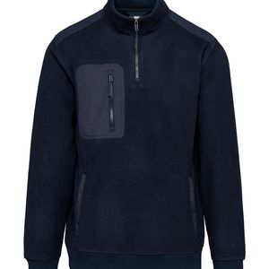 Unisex Eco-Friendly Fleece With Zipped Neck, miniatyr 4