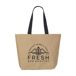 Elegance Bag jute shopper, miniatyr 6