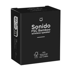 Sonido 5W Bamboo wireless speaker, miniatyr 5