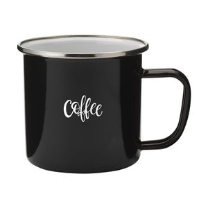 Retro Silver Enamel Mug 350 ml, miniatyr 5