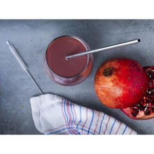 Reusable 1 piece ECO Straw Set stainless-steel straw, miniatyr 4