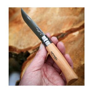 Opinel Inox No 08 pocket knife, miniatyr 3