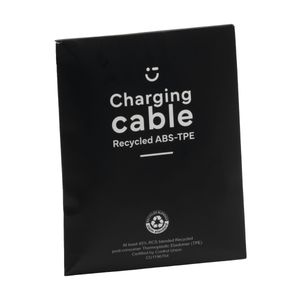 Charging Cable RCS Recycled ABS-TPE, miniatyr 5