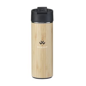 Sakura 360 ml bamboo thermo bottle/thermo cup