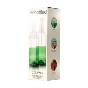 Rebottled® Tumbler 2-pack drinking glasses, miniatyr 2