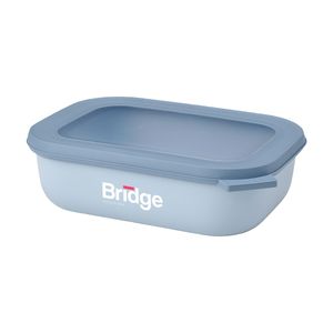 Mepal Cirqula multi use rectangular bowl 1 L lunchbox, miniatyr 1