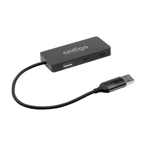 Tecco GRS Recycled Alu USB Hub, miniatyr 1