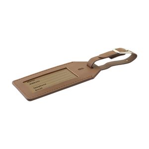 Vegan Pineapple Leather Luggage Tag, miniatyr 1