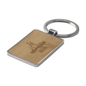 Bamboo Key Rectangle keyring, miniatyr 1