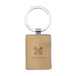 Bamboo Key Rectangle keyring, miniatyr 3