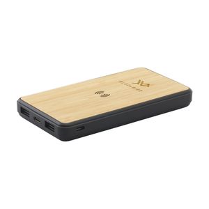 Boru Bamboo RCS Recycled ABS Powerbank Wireless Charger, miniatyr 1