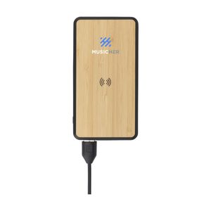 Boru Bamboo RCS Recycled ABS Powerbank Wireless Charger, miniatyr 4
