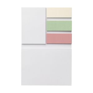 Memo Sticky Notes and Markers Recycled Paper memo pad