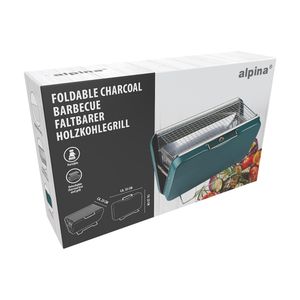 Portable Charcoal BBQ Grill, miniatyr 5