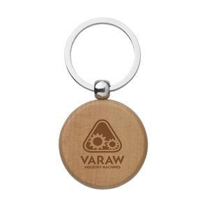 WoodKey Circle keychain, miniatyr 1