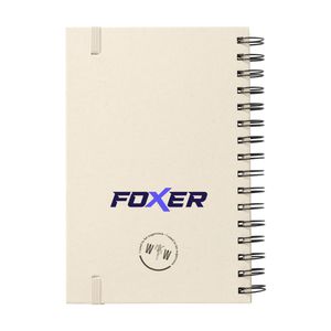 Sugarcane Bagasse Spiral Paper Notebook A5