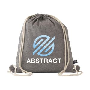 GRS Recycled Cotton PromoBag (180 g/m²) backpack, miniatyr 5