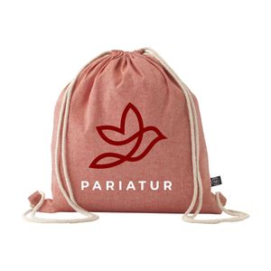 GRS Recycled Cotton PromoBag (180 g/m²) backpack, miniatyr 4