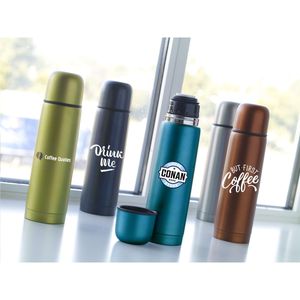 Frosted Bottle RCS Recycled Steel 500 ml thermo bottle, miniatyr 5