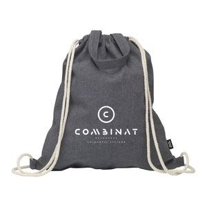 GRS Recycled Cotton PromoBag Plus (180 g/m²) backpack, miniatyr 7