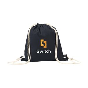 PromoColour GRS Recycled Cotton Backpack (150 g/m²), miniatyr 1