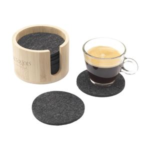 Cody Felt Coaster Set, miniatyr 1