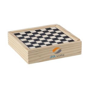 WoodGame 5-in-1 game set, miniatyr 3
