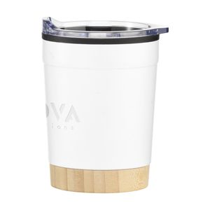 Kobe Bamboo RCS Recycled Steel 350 ml coffee cup, miniatyr 3