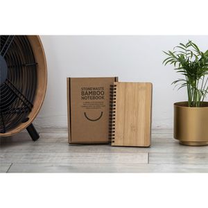 Paper Notebook made from Stonewaste-Bamboo A6, miniatyr 5