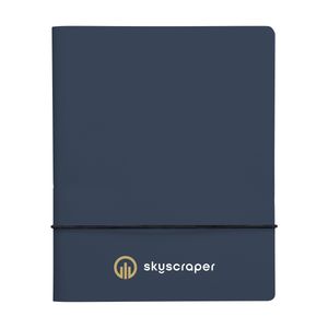 Recycled Leather Refillable Paper Notebook A5, miniatyr 1