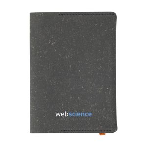 Recycled Leather Passport Holder, miniatyr 1