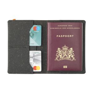 Recycled Leather Passport Holder, miniatyr 2