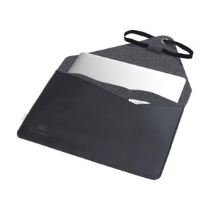 Recycled Felt & Apple Leather Laptop Sleeve 15/16", miniatyr 3