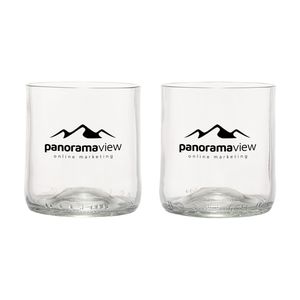 Rebottled® Short Tumbler 2-pack drinking glasses, miniatyr 1