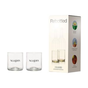 Rebottled® Short Tumbler 2-pack drinking glasses, miniatyr 2