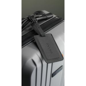 Recycled Leather Luggage Tag