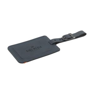 Recycled Leather Luggage Tag, miniatyr 6