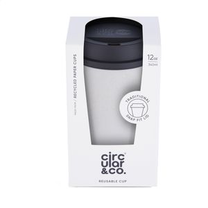 Circular&Co Recycled Now Cup Black Lid 340 ml coffee cup, miniatyr 3