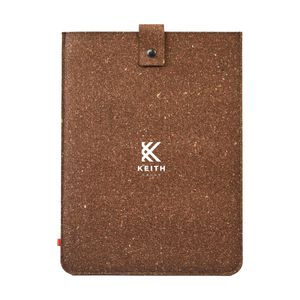 Recycled Leather Laptop Sleeve 14", miniatyr 6