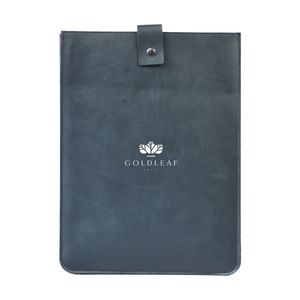 Recycled Leather Laptop Sleeve 14", miniatyr 7