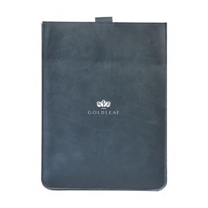 Recycled Leather Laptop Sleeve 16", miniatyr 2