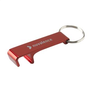 Alu Opener Phone Stand GRS Recycled keyring, miniatyr 8