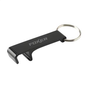 Alu Opener Phone Stand GRS Recycled keyring, miniatyr 6