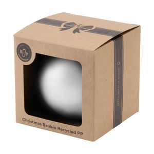 Christmas Bauble Ø 7cm Recycled PP Box - Made in Europe, miniatyr 1