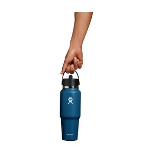 Hydro Flask Wide Mouth Travel Bottle with Flex Straw Cap 946 ml water bottle, miniatyr 5