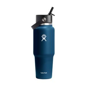 Hydro Flask Wide Mouth Travel Bottle with Flex Straw Cap 946 ml water bottle, miniatyr 2